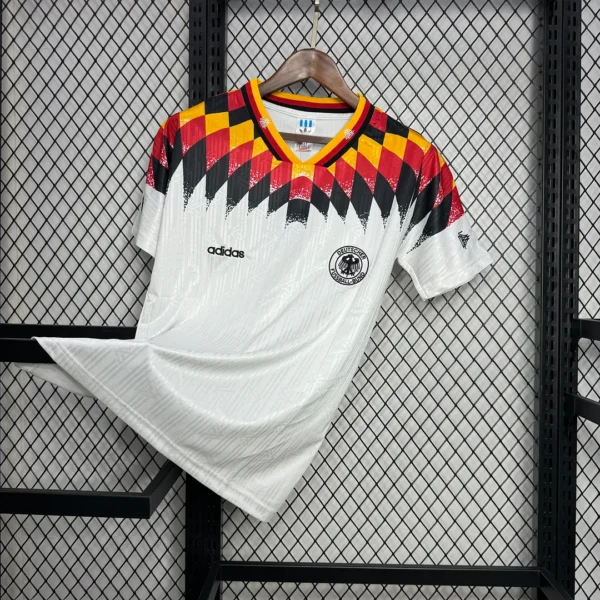 1994 Retro Germany Home Soccer Jersey Football Shirt