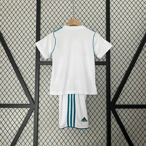 2017/2018 Retro Real Madrid Home Football Shirt Kids Size