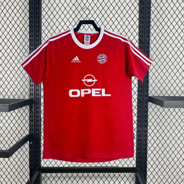 2001/2002 Retro Bayern Munchen Home Football Shirt