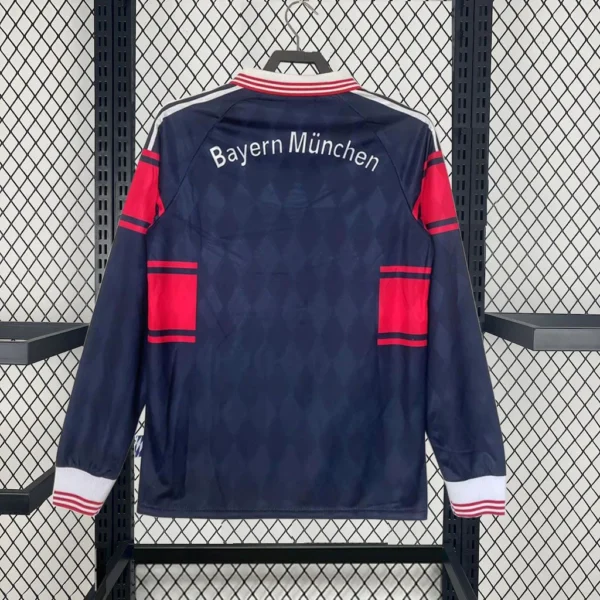 1997/1999 Retro Bayern Munich Home Long Sleeve Jersey