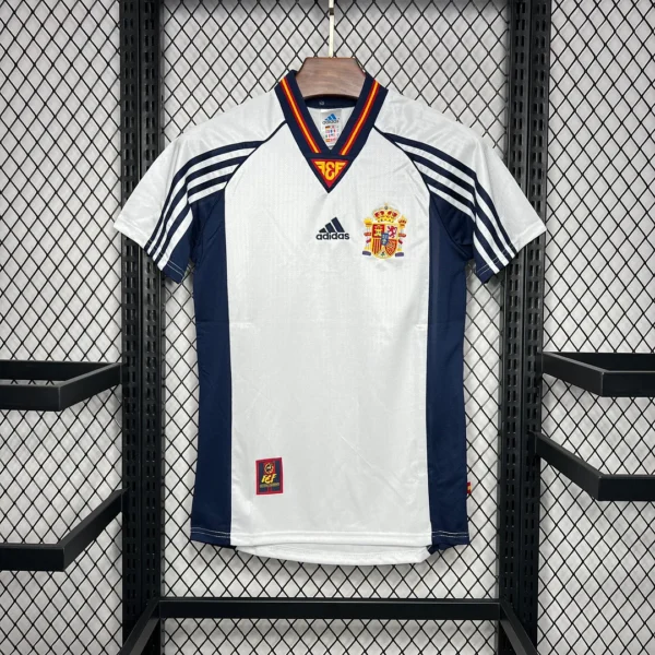 1998 Spain Away Retro Football Shirt