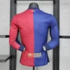 2024/2025 Players Edition Barcelona Special Edition Long Sleeve Soccer Shirt