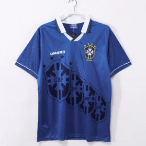 1996 Retro Brazil Away Football Shirt