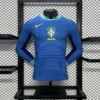 2024/2025 Brazil Away Players Long Sleeve Jersey Versi