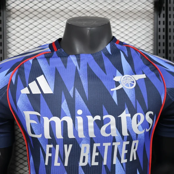 2025/2026 Player Version Arsenal Away Football Shirt