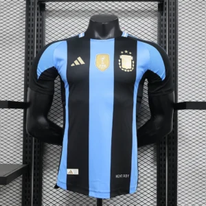 2024/2025 Player Version Argentina Black Football Shirt