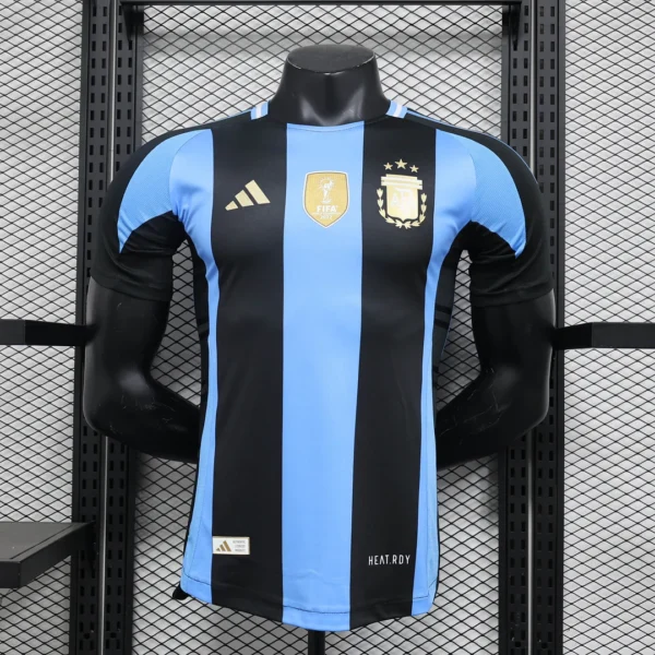 2024/2025 Player Version Argentina Black Football Shirt