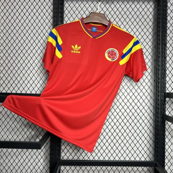 1990 Retro Colombia Away Football Shirt