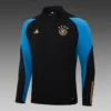2023 Germany Half-Pull Training Suit Black Football Shirt
