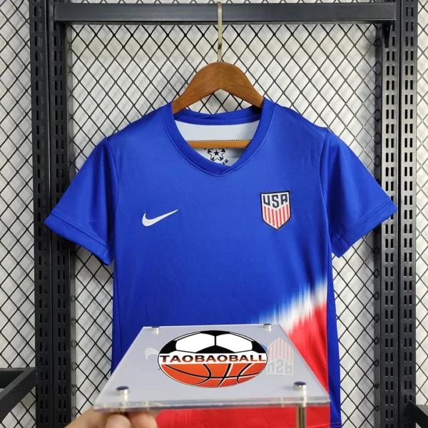 2024 United States Away Football Shirt Kids Size