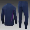 2022/2023 Argentina Half-Pull Training Suit Royal blue Football Shirt