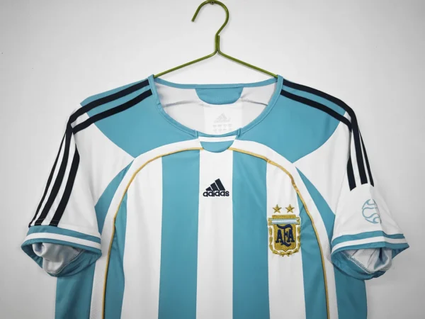 2006 Retro Argentina Home Football Shirt