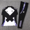 2024/2025 Germany Half-Pull Training Suit White Football Shirt