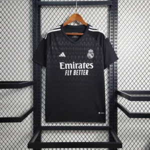 2023/2024 Real Madrid Goalkeeper Black Football Shirt