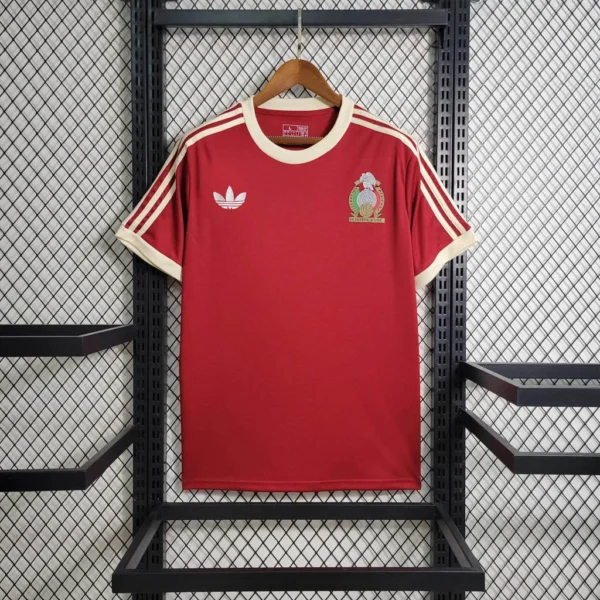 2023 Mexico Red Football Shirt