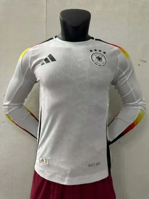 2024 Player Version Long Sleeve Germany Home Football Shirt