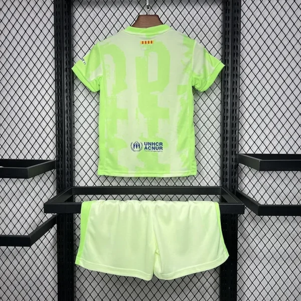 2024/2025 Barcelona Third Away Football Shirt Kids Size