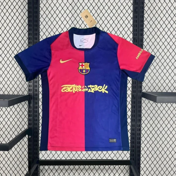 2025/2026 Barcelona music collaboration home jersey