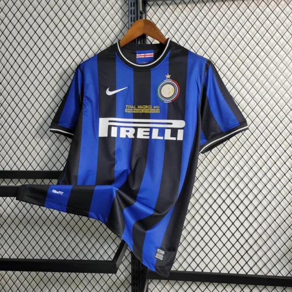 2009/2010 Retro Inter Milan Home Champions League Final Football Shirt