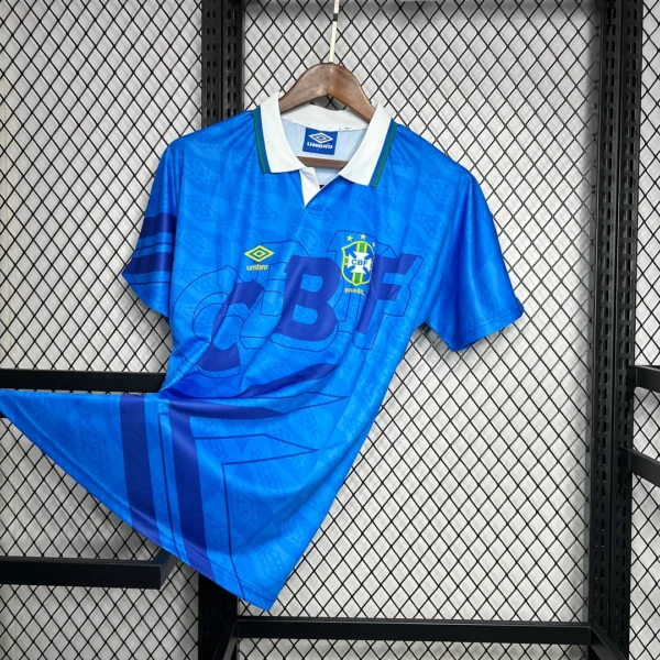 1991/1993 Retro Brazil Away Football Shirt