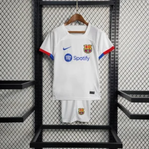 2023/2024 Barcelona Away Football Shirt Kids Size