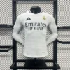 2024/2025 Long Sleeve Player Version Real Madrid Home Football Shirt