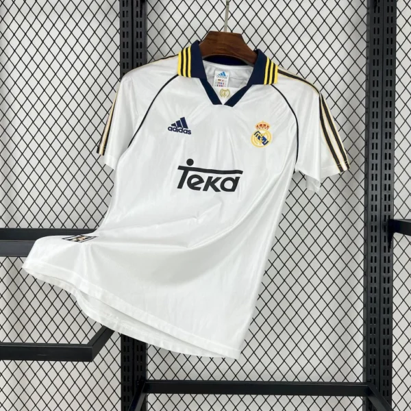 1998/2000 Retro Real Madrid Home Football Shirt