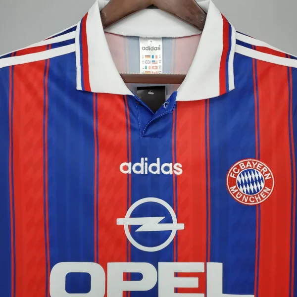 1995/1997 Retro Bayern Munchen Home Football Shirt
