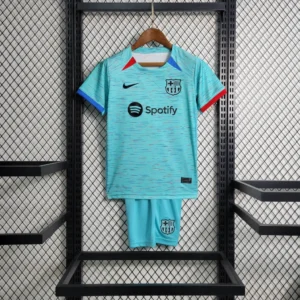 2023/2024 Barcelona Third Away Football Shirt Kids Size