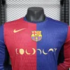 2024/2025 Players Edition Barcelona Special Edition Long Sleeve Soccer Shirt