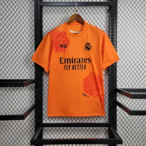 2024/2025 Real Madrid Y-3 Special Edition Orange Football Shirt
