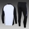2024/2025 Germany Half-Pull Training Suit White Football Shirt