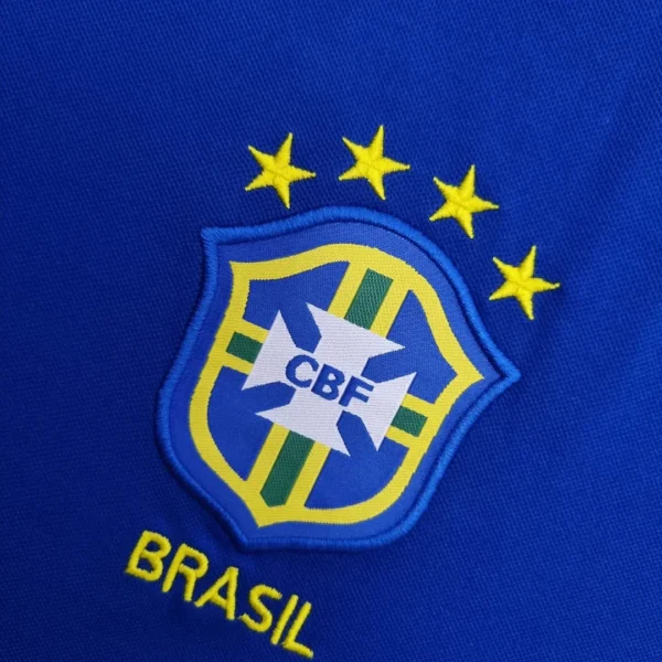 1998 Retro Brazil Away Football Shirt