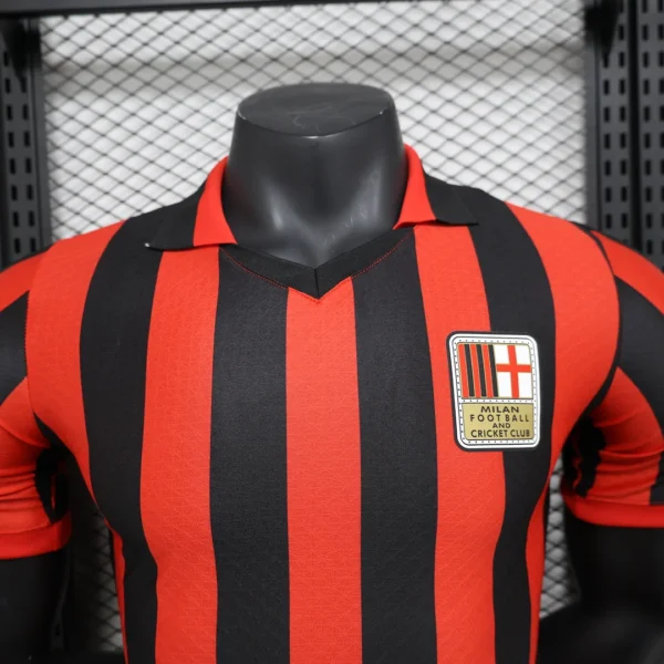 2025/2026 Player Edition AC Milan 125th Anniversary Edition Football Shirt