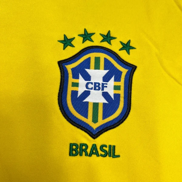 1998 Retro Brazil Home Football Shirt