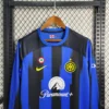 2023/2024 Long Sleeve Inter Milan Home Football Shirt