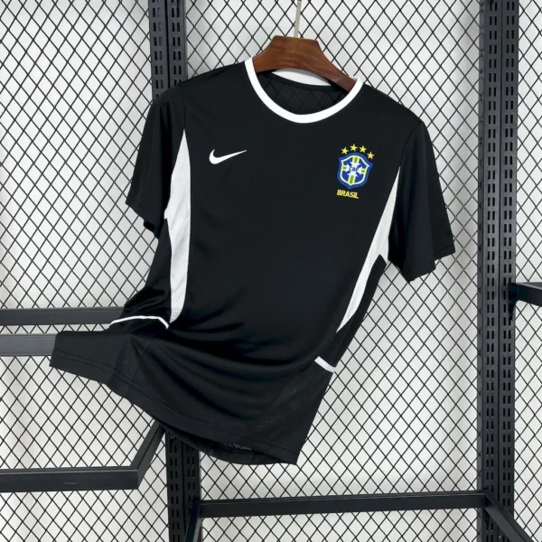 2002 Brazil Goalkeeper Retro Jersey