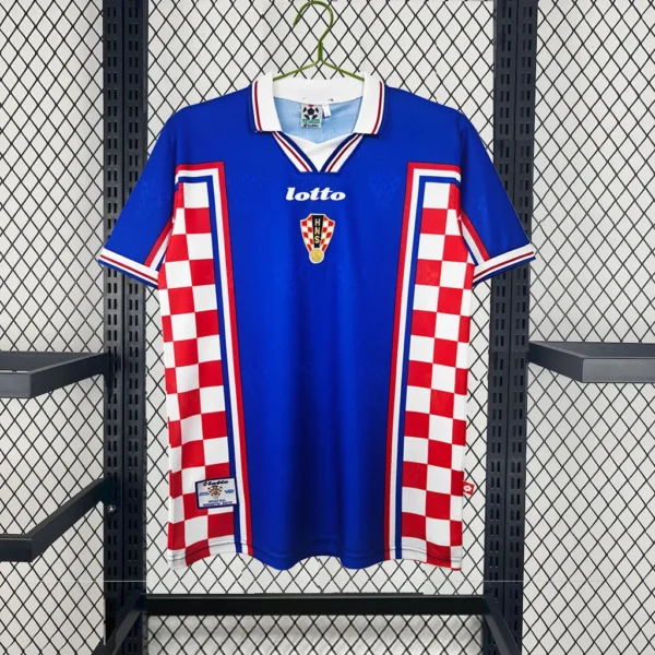 1998 Croatia Away Football Shirt