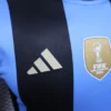 2024/2025 Player Version Argentina Black Football Shirt
