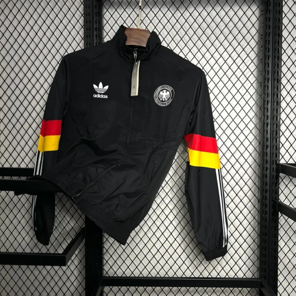 2024/2025 Germany Euro Black Windbreaker Football Shirt