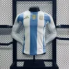 2024/2025 Argentina Home Players Edition Long Sleeve Football Jersey
