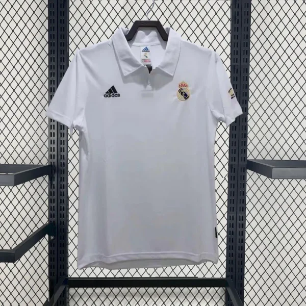 2002/2003 Retro Real Madrid Home Champions League Jersey