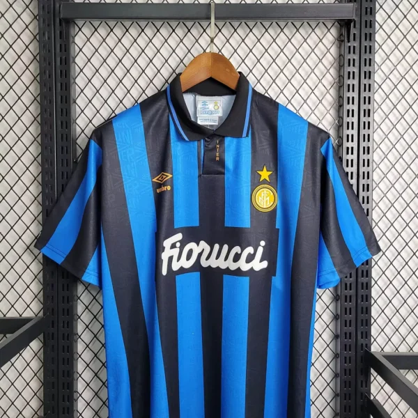 1992/1993 Retro Inter Milan Home Football Shirt