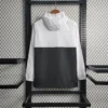 2023/2024 Real Madrid Windbreaker White-Black Football Shirt