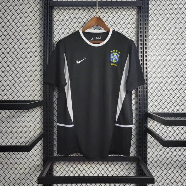 2002 Retro Brazil Goalkeeper Football Shirt