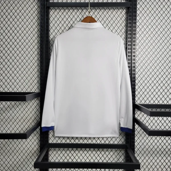 2016/2017 Retro Long Sleeve Real Madrid Home Football Shirt