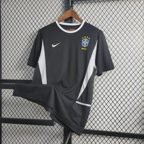 2002 Retro Brazil Goalkeeper Football Shirt
