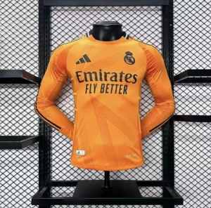 2024/2025 Long Sleeve Real Madrid Away Football Shirt