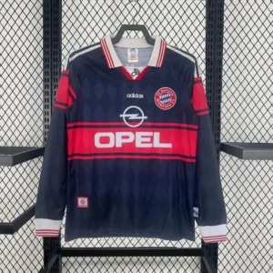 1997/1999 Retro Bayern Munich Home Long Sleeve Jersey