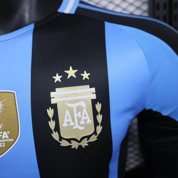 2024/2025 Player Version Argentina Black Football Shirt